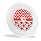 Ladybugs & Chevron Plastic Party Dinner Plates - 10" (Personalized)