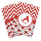 Ladybugs & Chevron Playing Cards - Hand Back View