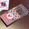 Ladybugs & Chevron Playing Cards - In Package