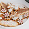 Ladybugs & Chevron Printed Icing Circle - XSmall - On XS Cookies