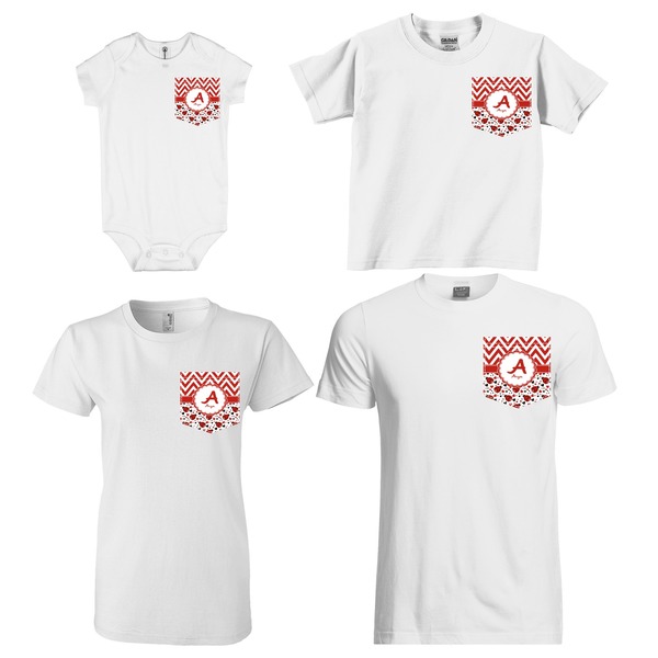 Ladybugs & Chevron Sized Pockets on Various Products