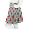 Ladybugs & Chevron Skater Skirt - Side
