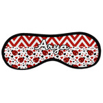 Ladybugs & Chevron Sleeping Eye Masks - Large (Personalized)