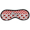 Ladybugs & Chevron Sleeping Eye Mask - Front Large