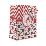Ladybugs & Chevron Gift Bag (Personalized)