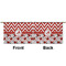 Ladybugs & Chevron Small Zipper Pouch Approval (Front and Back)