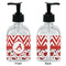 Ladybugs & Chevron Glass Soap/Lotion Dispenser - Approval