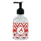 Ladybugs & Chevron Glass Soap & Lotion Bottle - Single Bottle (Personalized)