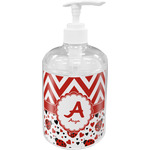 Ladybugs & Chevron Acrylic Soap & Lotion Bottle (Personalized)