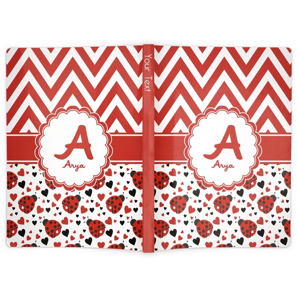 Ladybugs & Chevron Soft Cover Journal - Apvl