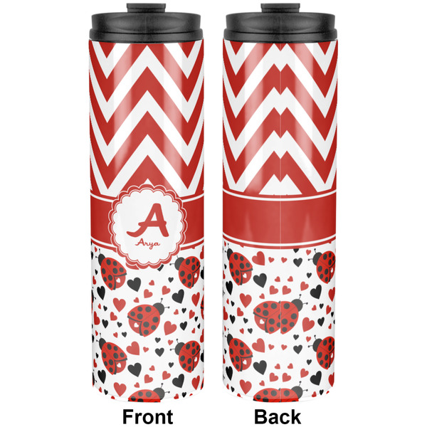 Ladybugs & Chevron Stainless Steel Tumbler 20 Oz - Approval