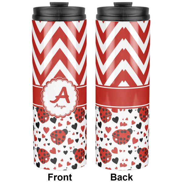 Ladybugs & Chevron Stainless Steel Tumbler - Apvl