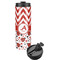 Ladybugs & Chevron Stainless Steel Skinny Tumbler (Personalized)