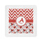 Ladybugs & Chevron Cocktail Napkins (Personalized)