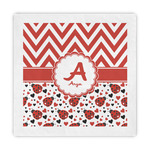 Ladybugs & Chevron Decorative Paper Napkins (Personalized)