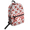 Ladybugs & Chevron Student Backpack (Personalized)