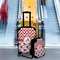 Ladybugs & Chevron Suitcase Set 4 - IN CONTEXT