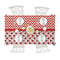 Ladybugs & Chevron Tablecloths (58"x102") - TOP VIEW