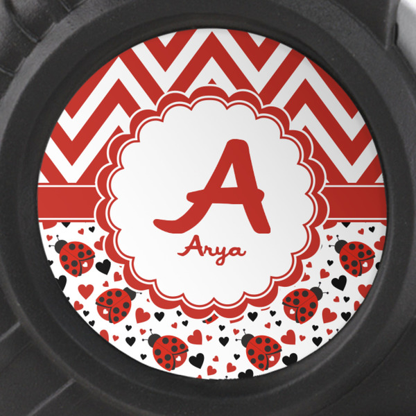 Ladybugs & Chevron Tape Measure - 25ft - detail