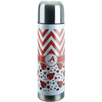 Ladybugs & Chevron Stainless Steel Thermos (Personalized)