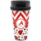 Ladybugs & Chevron Acrylic Travel Mug without Handle (Personalized)