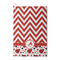 Ladybugs & Chevron Waffle Weave Golf Towel (Personalized)