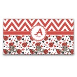 Ladybugs & Chevron Wall Mounted Coat Rack (Personalized)