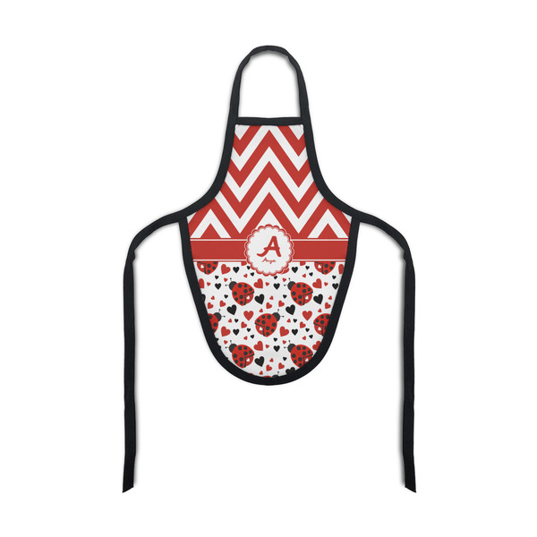 Custom Ladybugs & Chevron Bottle Apron (Personalized)