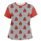 Ladybugs & Chevron Womens Crew Neck T Shirt - Main