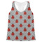 Ladybugs & Chevron Womens Racerback Tank Top - X Small