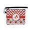 Ladybugs & Chevron Wristlet ID Case w/ Name and Initial