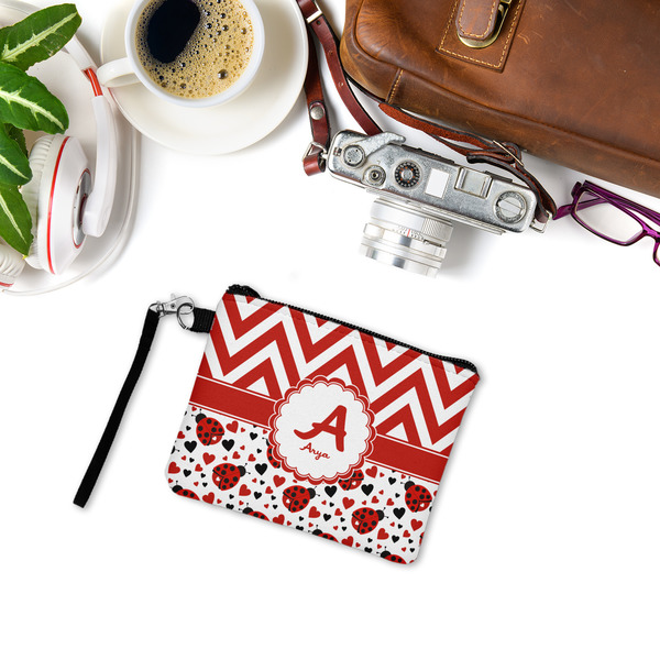 Ladybugs & Chevron Wristlet ID Cases - LIFESTYLE