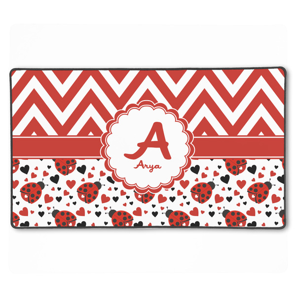 Ladybugs & Chevron XXL Gaming Mouse Pads - 24" x 14" - APPROVAL