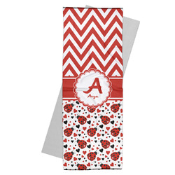 Ladybugs & Chevron Yoga Mat Towel (Personalized)