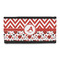 Ladybugs & Chevron Leatherette Ladies Wallet (Personalized)