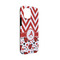 Ladybugs & Chevron iPhone Case - Rubber Lined - iPhone 13 Mini (Personalized)
