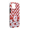 Ladybugs & Chevron iPhone Case - Rubber Lined - iPhone 13 Pro (Personalized)