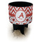 Ladybugs & Chevron Black Beach Spiker Drink Holder (Personalized)