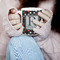 Gray Dots 11oz Coffee Mug - LIFESTYLE