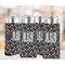 Gray Dots 12oz Tall Can Sleeve - Set of 4 - LIFESTYLE