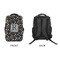 Gray Dots 15" Backpack - APPROVAL