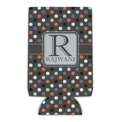 Gray Dots Can Cooler (Personalized)
