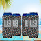 Gray Dots 16oz Can Sleeve - Set of 4 - LIFESTYLE