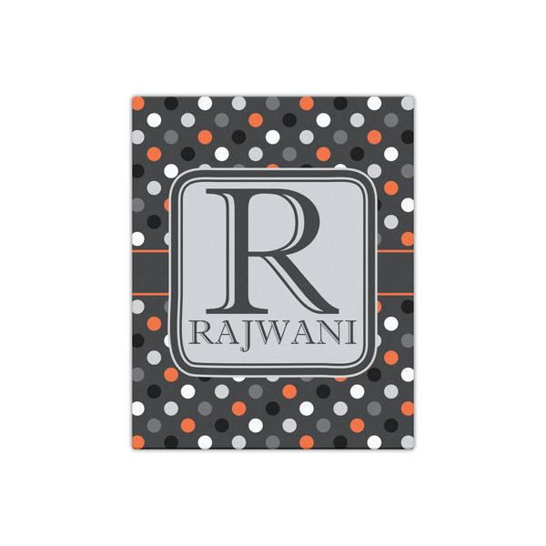 Gray Dots 16x20 - Canvas Print - Front View