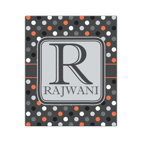 Gray Dots 20x24 - Canvas Print - Front View