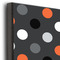 Gray Dots 20x30 Wood Print - Closeup