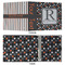 Gray Dots 3 Ring Binders - Full Wrap - 2" - APPROVAL