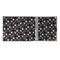 Gray Dots 3 Ring Binders - Full Wrap - 2" - OPEN INSIDE