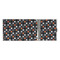 Gray Dots 3 Ring Binders - Full Wrap - 3" - OPEN INSIDE