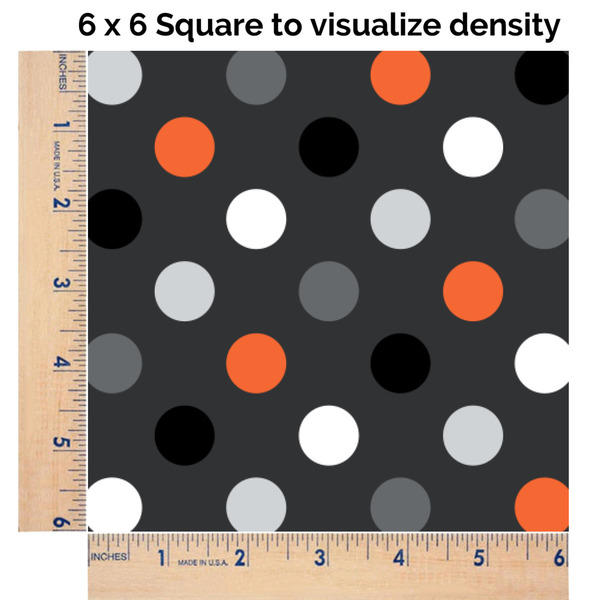 Gray Dots 6x6 Swatch of Fabric